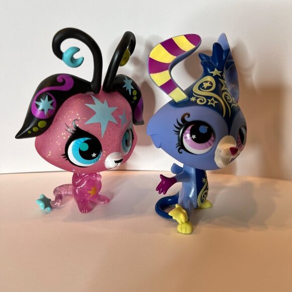 LPS Moonlite Fairies Moon Sparkle And Moon Glow - Picture 3 of 5